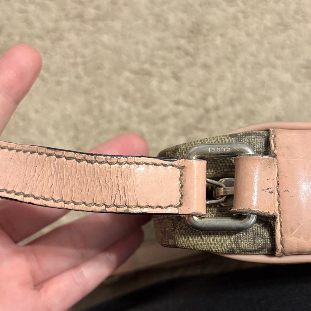 Gucci Beige and Pink Crossbody Bag - Picture 7 of 8